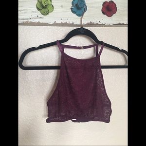 Tobi Bralette Burgundy